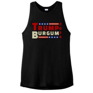 Burgum Vp Trump Vice President Burgum Trump Ladies PosiCharge Tri-Blend Wicking Tank