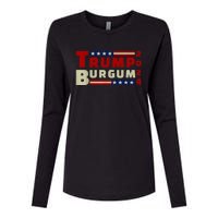 Burgum Vp Trump Vice President Burgum Trump Womens Cotton Relaxed Long Sleeve T-Shirt