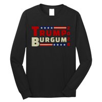 Burgum Vp Trump Vice President Burgum Trump Long Sleeve Shirt