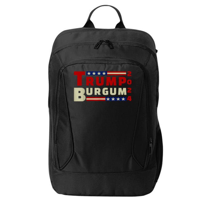 Burgum Vp Trump Vice President Burgum Trump City Backpack