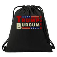 Burgum Vp Trump Vice President Burgum Trump Drawstring Bag