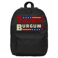 Burgum Vp Trump Vice President Burgum Trump 16 in Basic Backpack