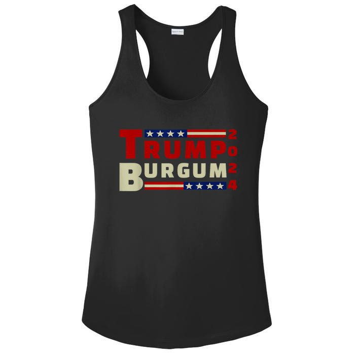 Burgum Vp Trump Vice President Burgum Trump Ladies PosiCharge Competitor Racerback Tank