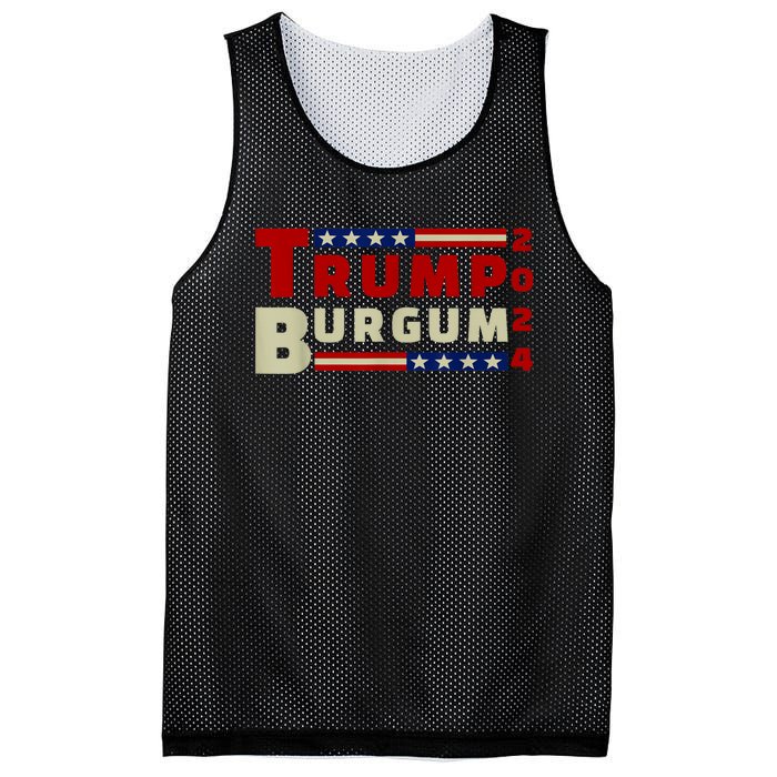 Burgum Vp Trump Vice President Burgum Trump Mesh Reversible Basketball Jersey Tank