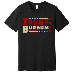 Burgum Vp Trump Vice President Burgum Trump Premium T-Shirt