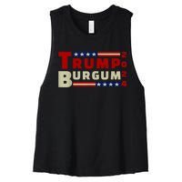 Burgum Vp Trump Vice President Burgum Trump Women's Racerback Cropped Tank