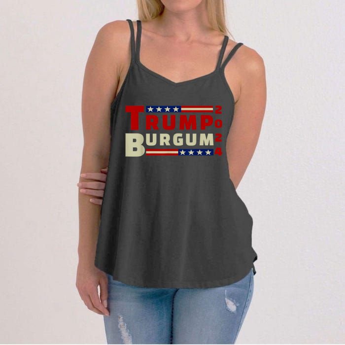 Burgum Vp Trump Vice President Burgum Trump Women's Strappy Tank