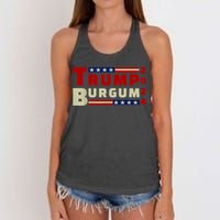 Burgum Vp Trump Vice President Burgum Trump Women's Knotted Racerback Tank