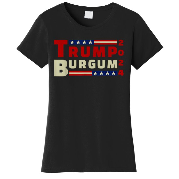 Burgum Vp Trump Vice President Burgum Trump Women's T-Shirt