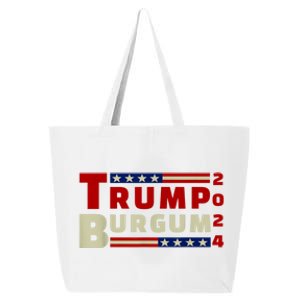 Burgum Vp Trump Vice President Burgum Trump 25L Jumbo Tote