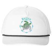 Belize Vintage Tribal Turtle Gift Snapback Five-Panel Rope Hat