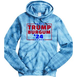 Burgum Vp Trump Vice President Burgum Trump Tie Dye Hoodie