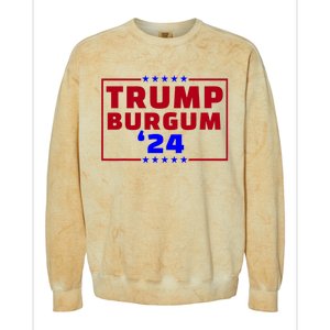 Burgum Vp Trump Vice President Burgum Trump Colorblast Crewneck Sweatshirt