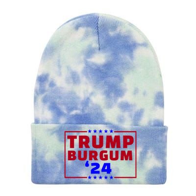 Burgum Vp Trump Vice President Burgum Trump Tie Dye 12in Knit Beanie