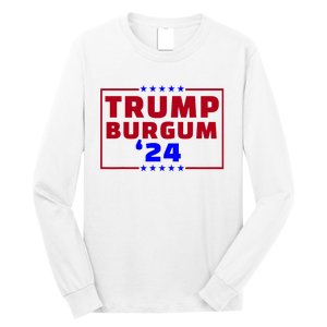 Burgum Vp Trump Vice President Burgum Trump Long Sleeve Shirt