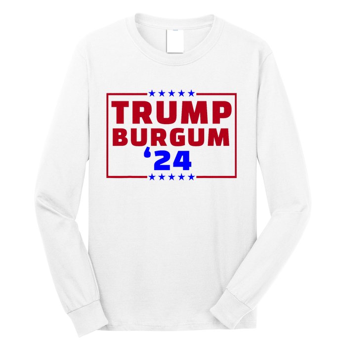 Burgum Vp Trump Vice President Burgum Trump Long Sleeve Shirt