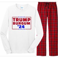 Burgum Vp Trump Vice President Burgum Trump Long Sleeve Pajama Set