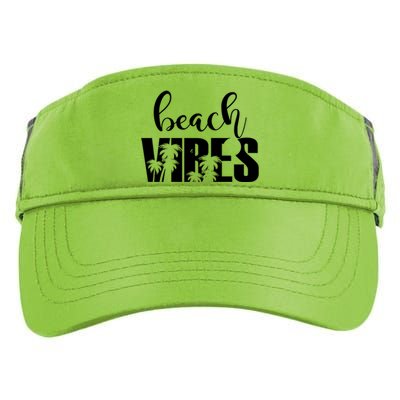 Beach Vibes Tropical Vacation Adult Drive Performance Visor