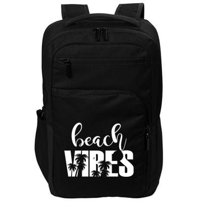 Beach Vibes Tropical Vacation Impact Tech Backpack