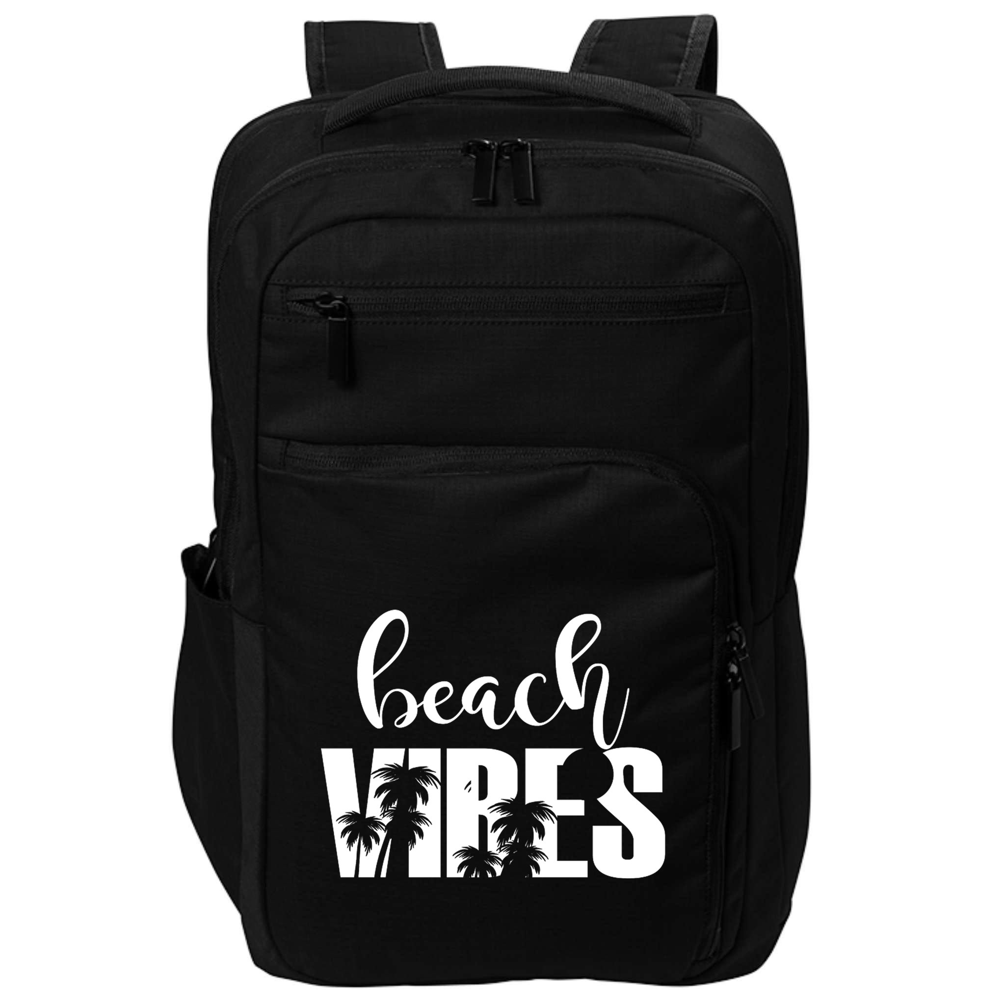 Beach Vibes Tropical Vacation Impact Tech Backpack