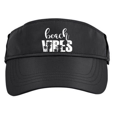 Beach Vibes Tropical Vacation Adult Drive Performance Visor