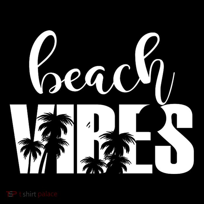 Beach Vibes Tropical Vacation Tie-Dye T-Shirt