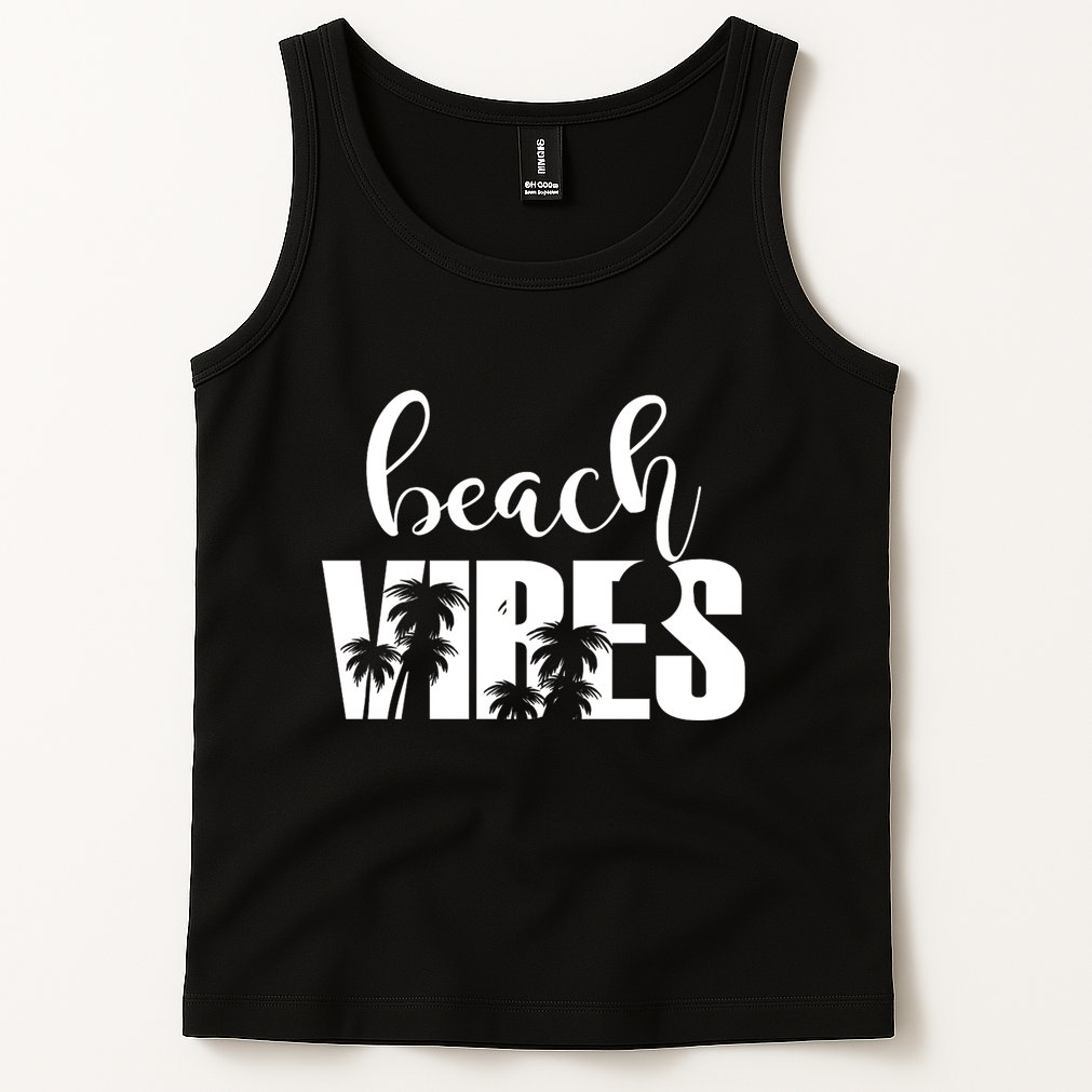 Beach Vibes Tropical Vacation Tank Top