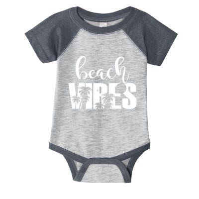 Beach Vibes Tropical Vacation Infant Baby Jersey Bodysuit