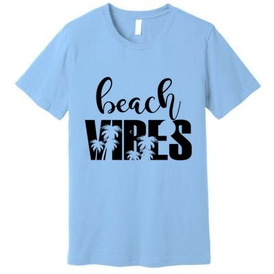 Beach Vibes Tropical Vacation Premium T-Shirt