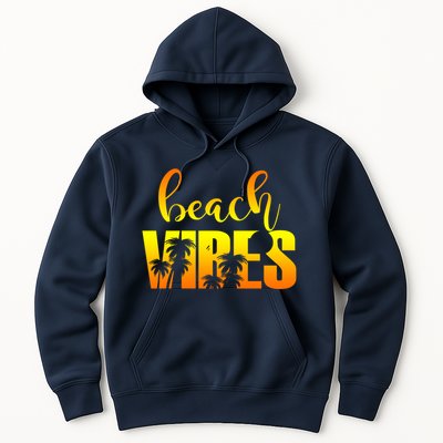 Beach Vibes Tropical Sunset Vacation Hoodie