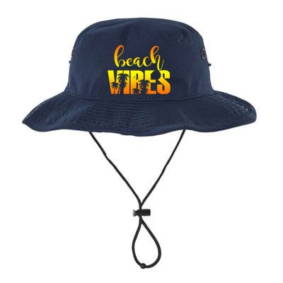 Beach Vibes Tropical Sunset Vacation Bucket Hat