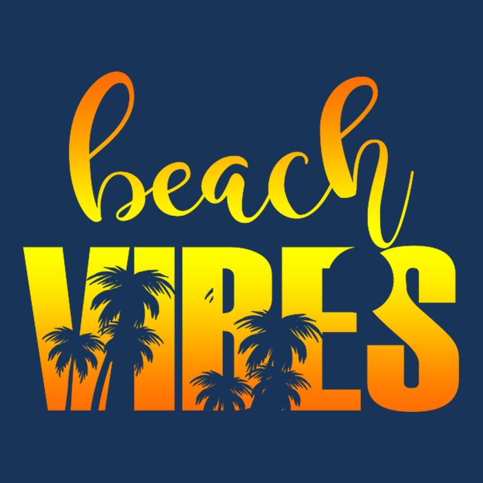 Beach Vibes Tropical Sunset Vacation Baby Bodysuit