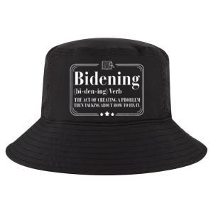 Bidening Verb The Act Of Creating A Problem Cool Comfort Performance Bucket Hat