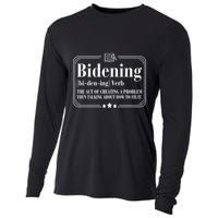 Bidening Verb The Act Of Creating A Problem Cooling Performance Long Sleeve Crew