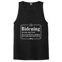 Bidening Verb The Act Of Creating A Problem PosiCharge Competitor Tank