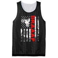 Braaap Vintage USA American Flag Tee Short Sleeve Mesh Reversible Basketball Jersey Tank