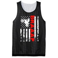 Braaap Vintage USA American Flag Dirt Bike Hoodie Mesh Reversible Basketball Jersey Tank