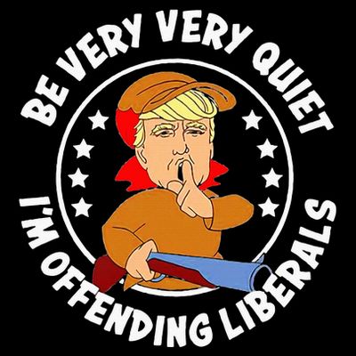 Be Very Very Quiet IM Offending Liberals T-Shirt