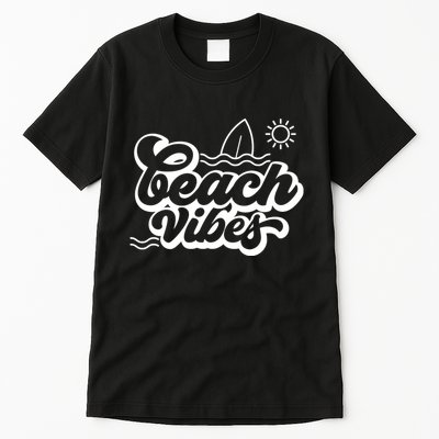 Beach Vibes Vacation Tropical Tall T-Shirt