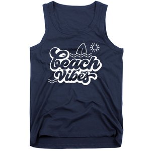 Beach Vibes Vacation Tropical Tank Top