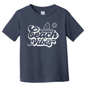 Beach Vibes Vacation Tropical Toddler T-Shirt