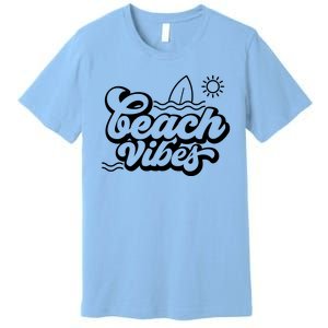 Beach Vibes Vacation Tropical Premium T-Shirt