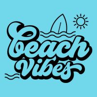 Beach Vibes Vacation Tropical Womens T-Shirt