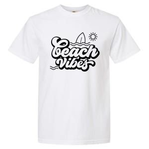 Beach Vibes Vacation Tropical Garment-Dyed Heavyweight T-Shirt