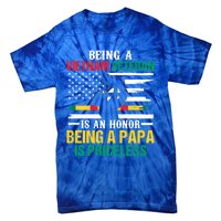 Being Vietnam Veteran Is An Honor Being Papa Is Priceless Gift Tie-Dye T-Shirt