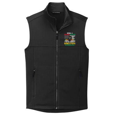 Being Vietnam Veteran Is An Honor Being Papa Is Priceless Gift Collective Smooth Fleece Vest