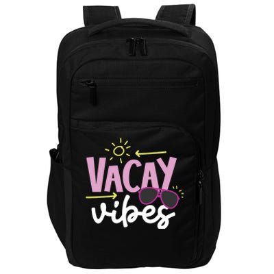 Beach Vacay Vibes Gift Impact Tech Backpack