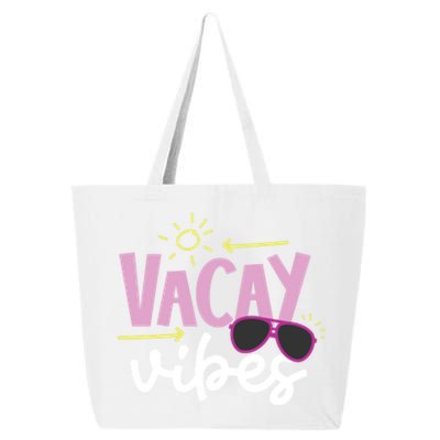 Beach Vacay Vibes Gift 25L Jumbo Tote