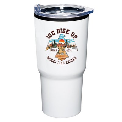 Bible Verse We Rise Up Wings Like Eagles Isaiah 4031 Tumbler