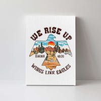 Bible Verse We Rise Up Wings Like Eagles Isaiah 4031 Canvas